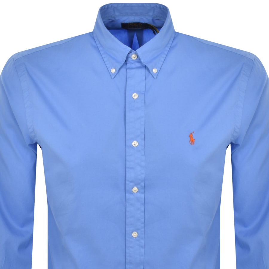 Ralph Lauren Featherweight Twill Shirt Blue